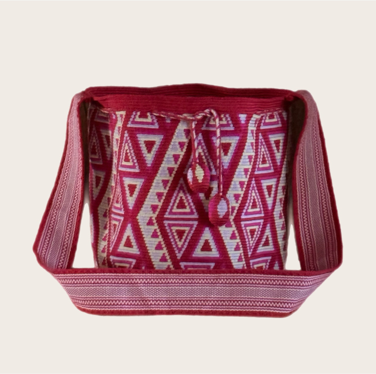 Red White WAYUU Bag