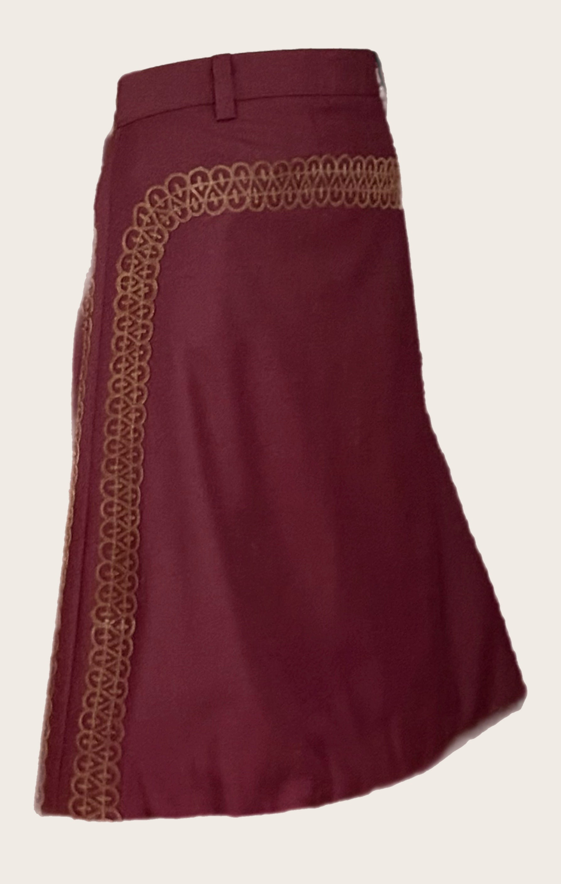 Charra Skirt, Tea length