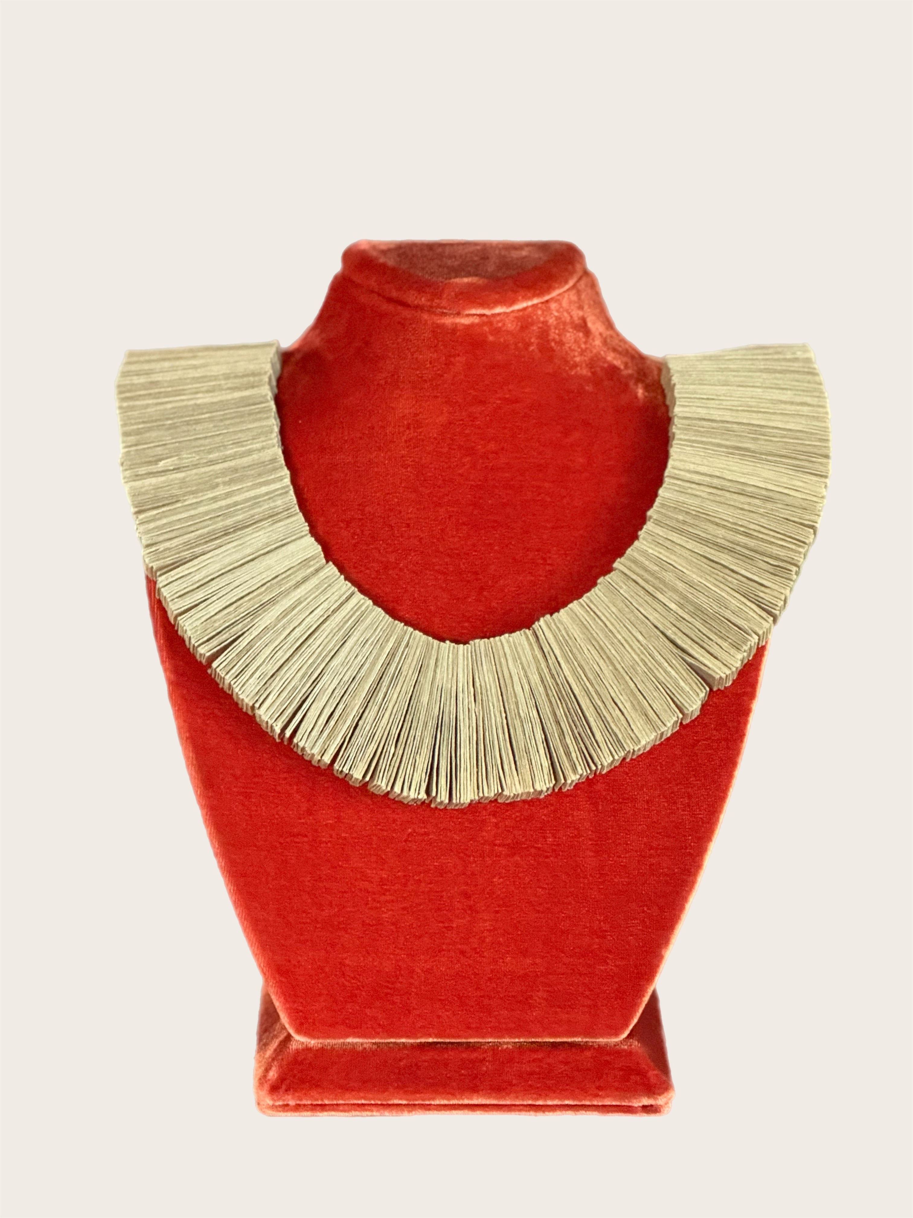 Mexican Paper Necklace by Polished Coconut