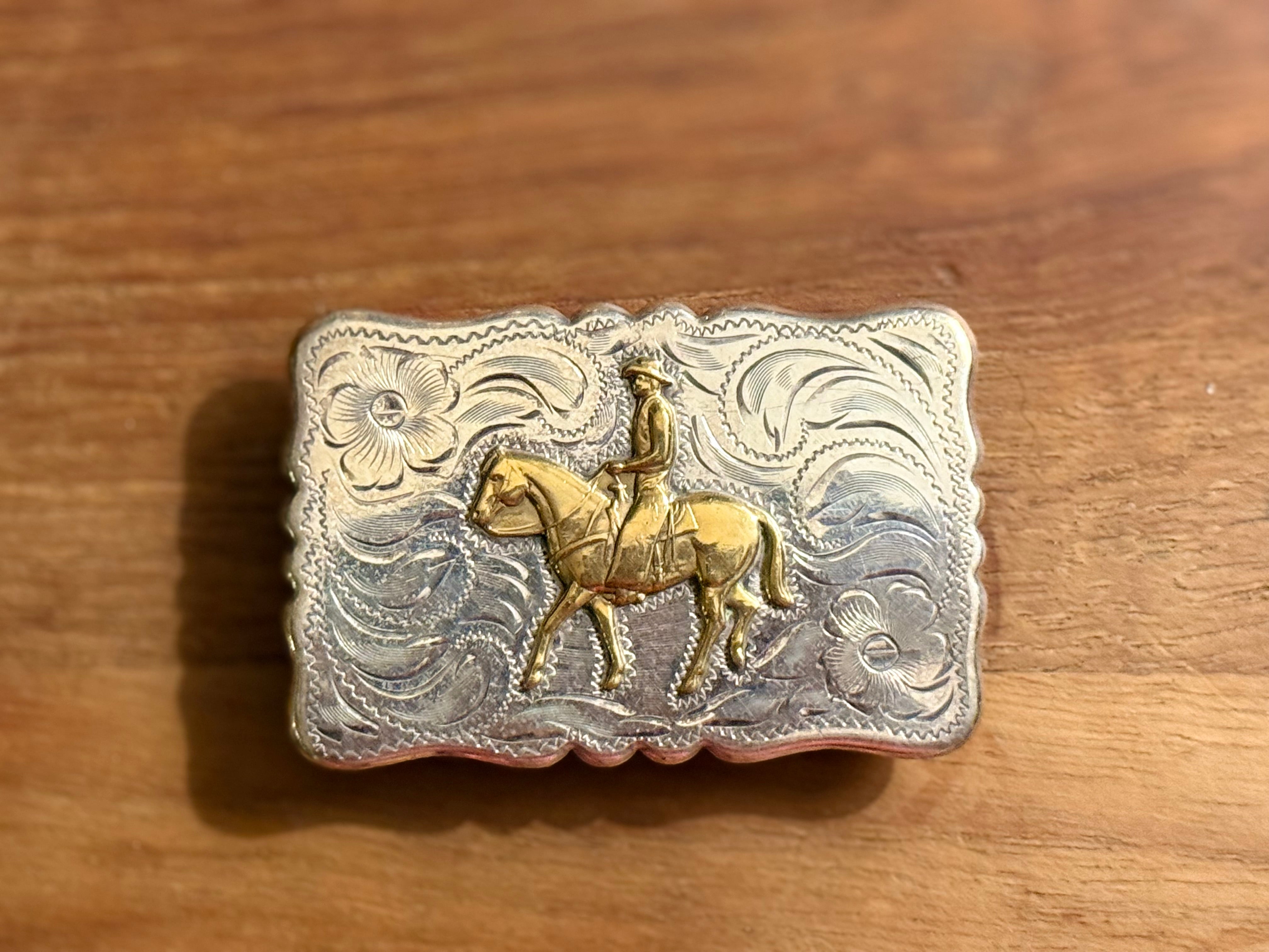 Vintage Sterling Silver Buckle