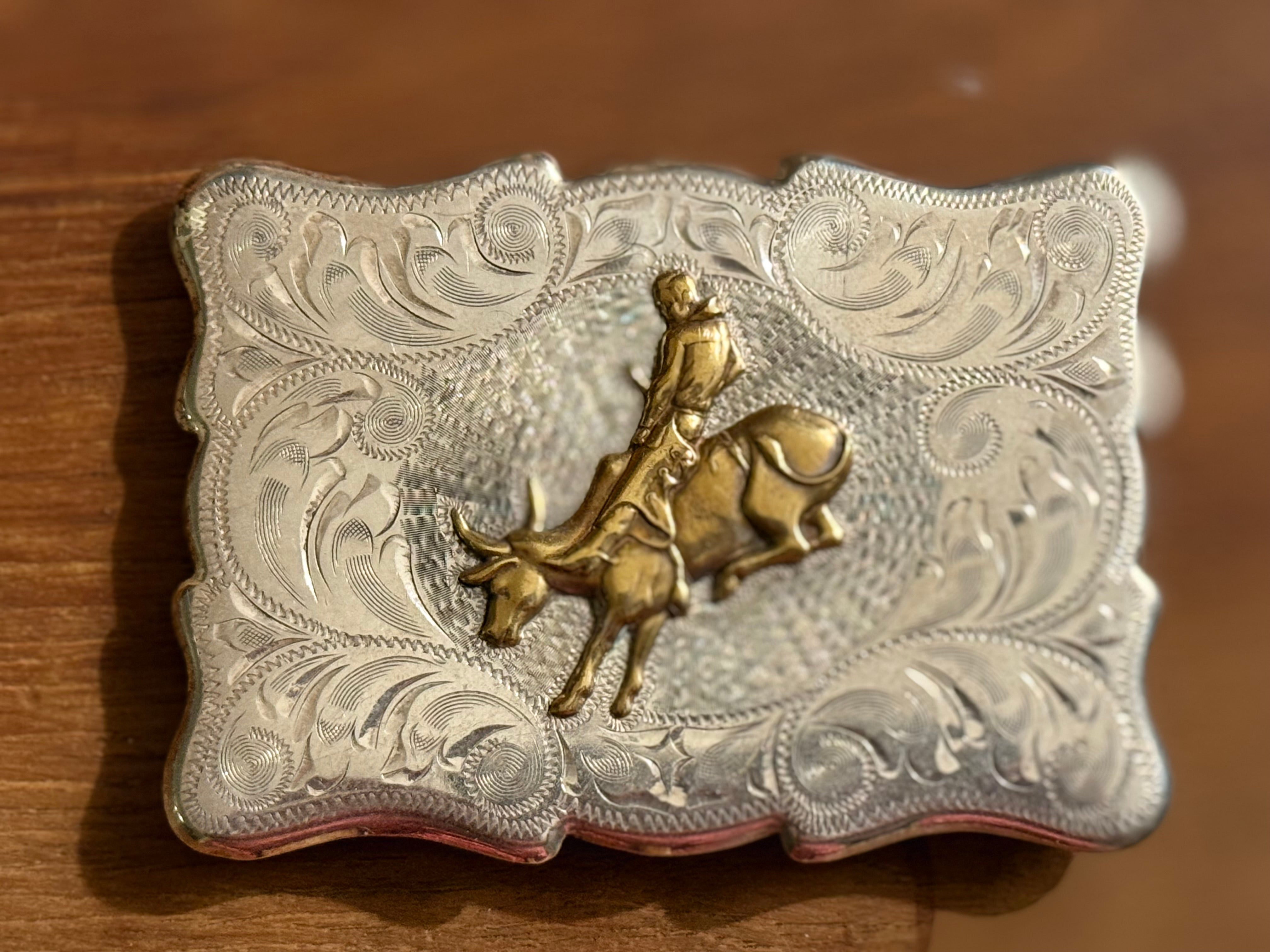 Vintage Sterling Silver Buckle