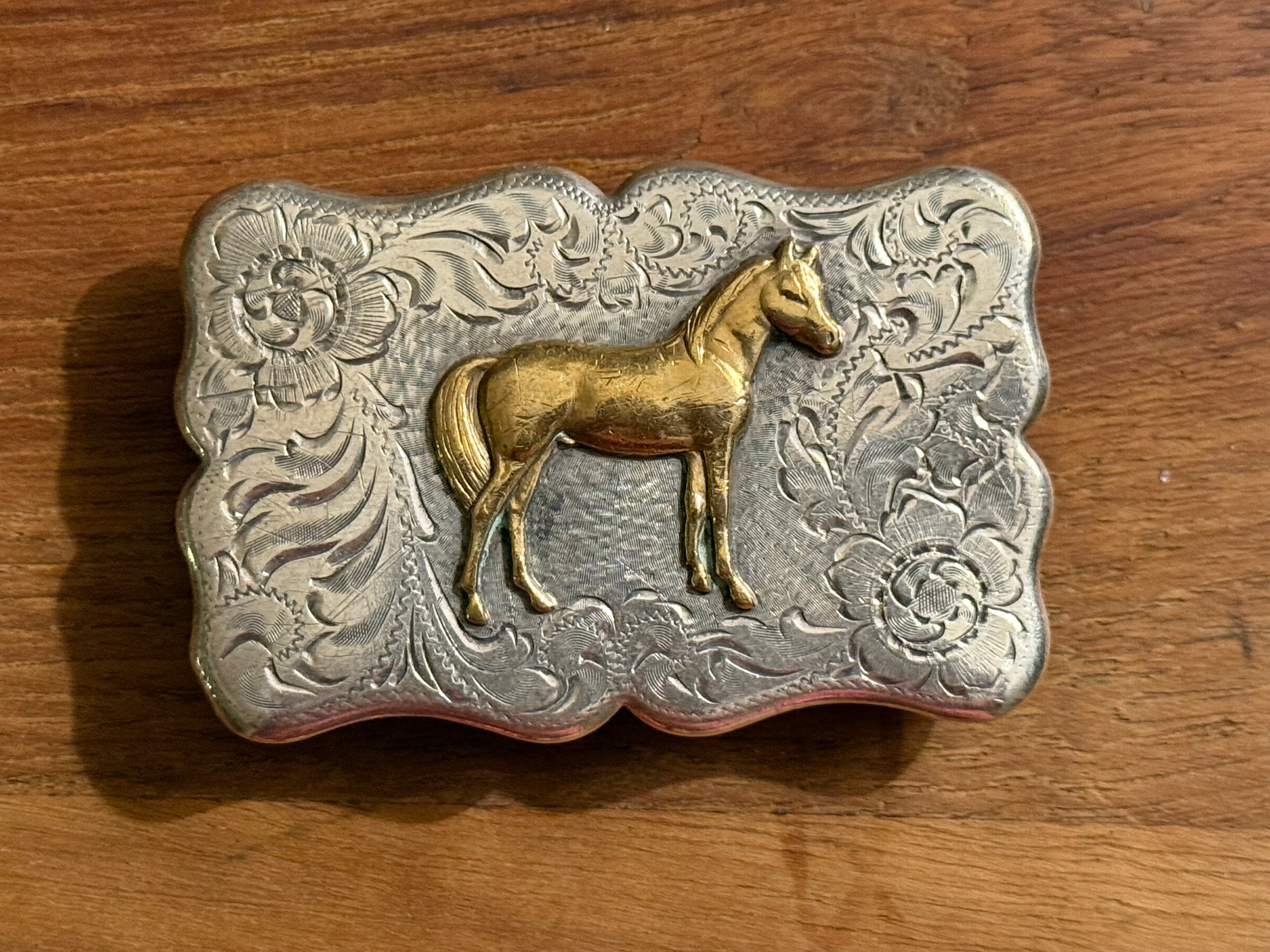 Vintage Sterling Silver Buckle