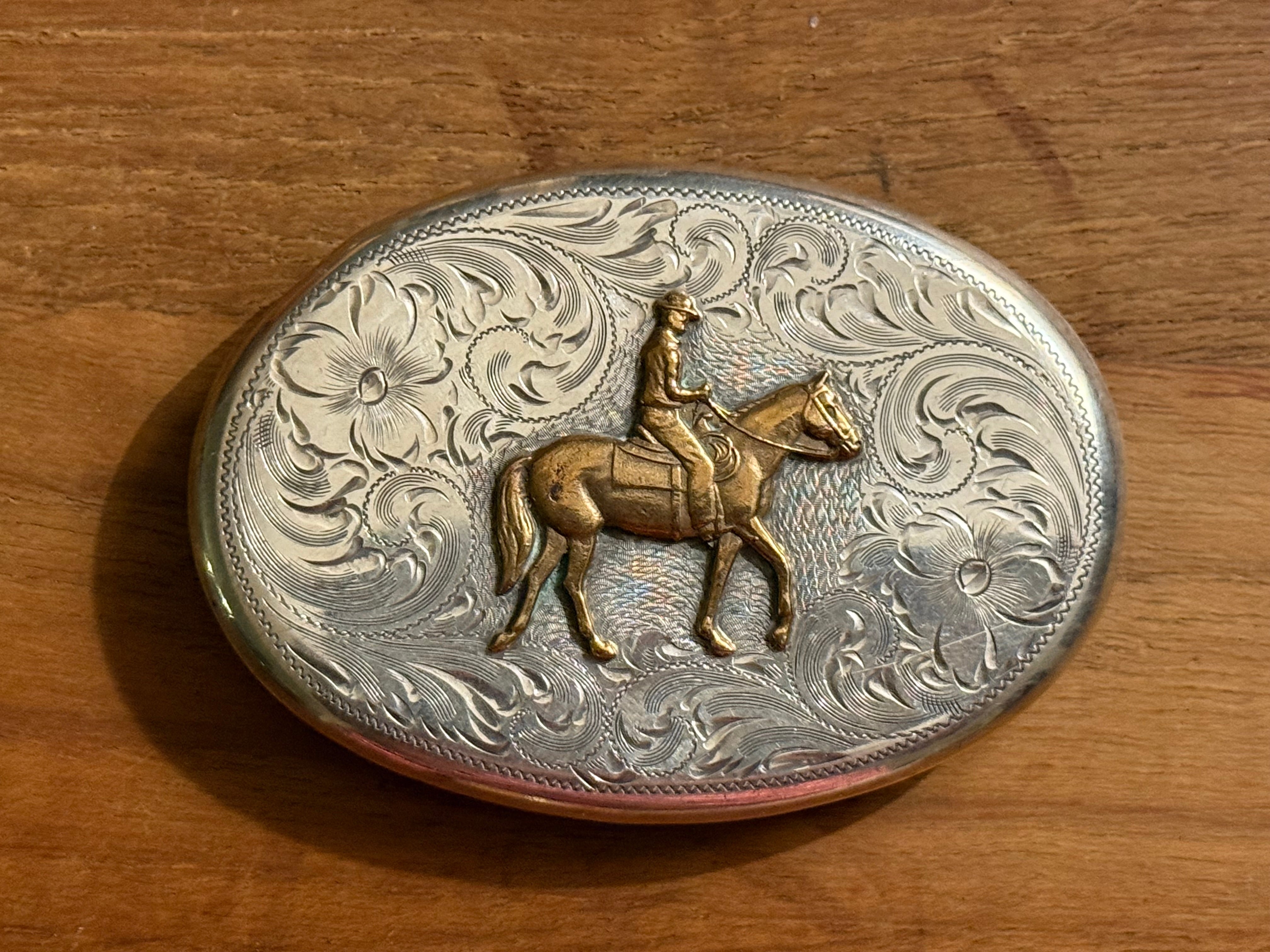 Vintage Sterling Silver Buckle