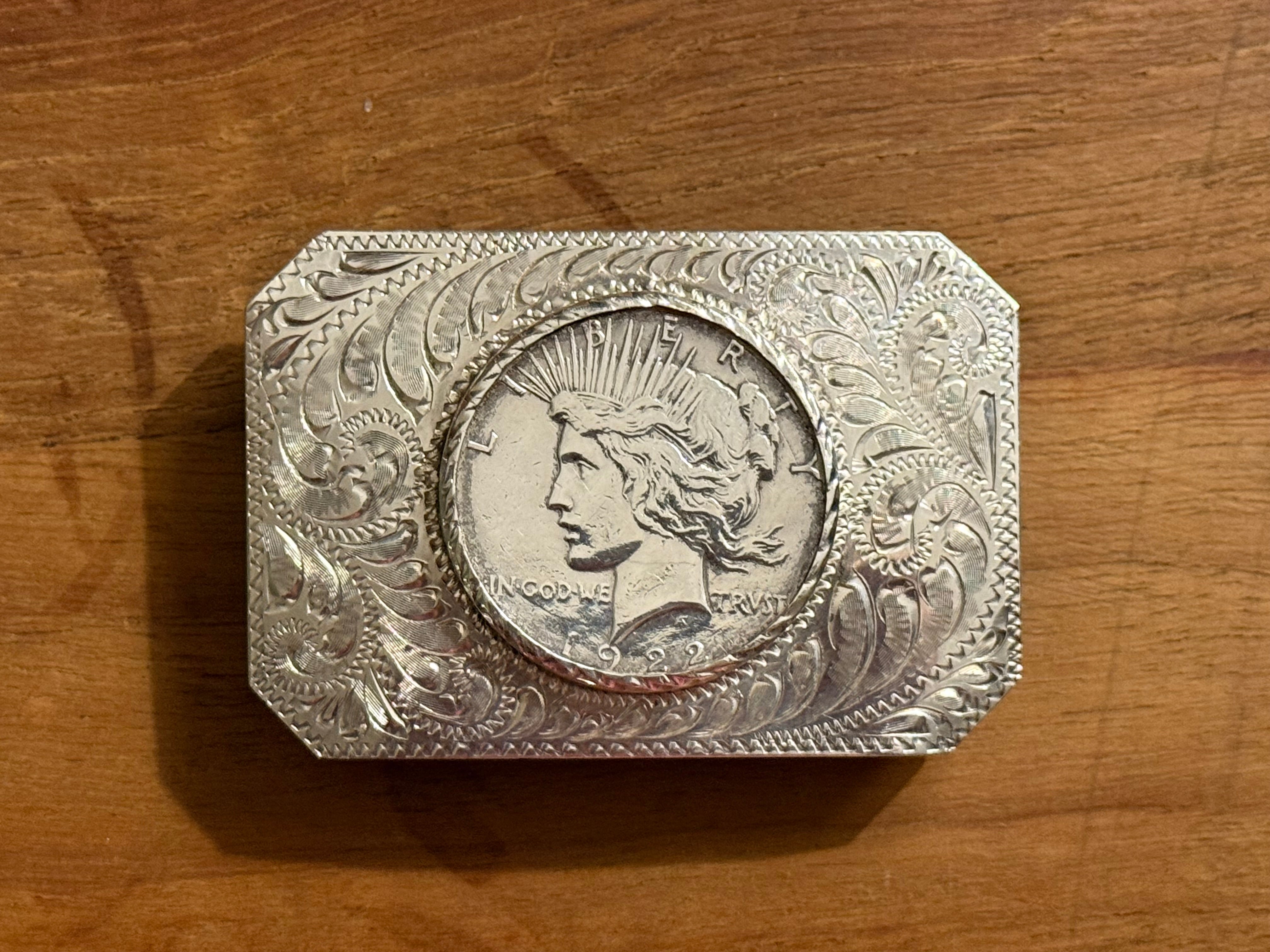 Vintage Sterling Silver Buckle