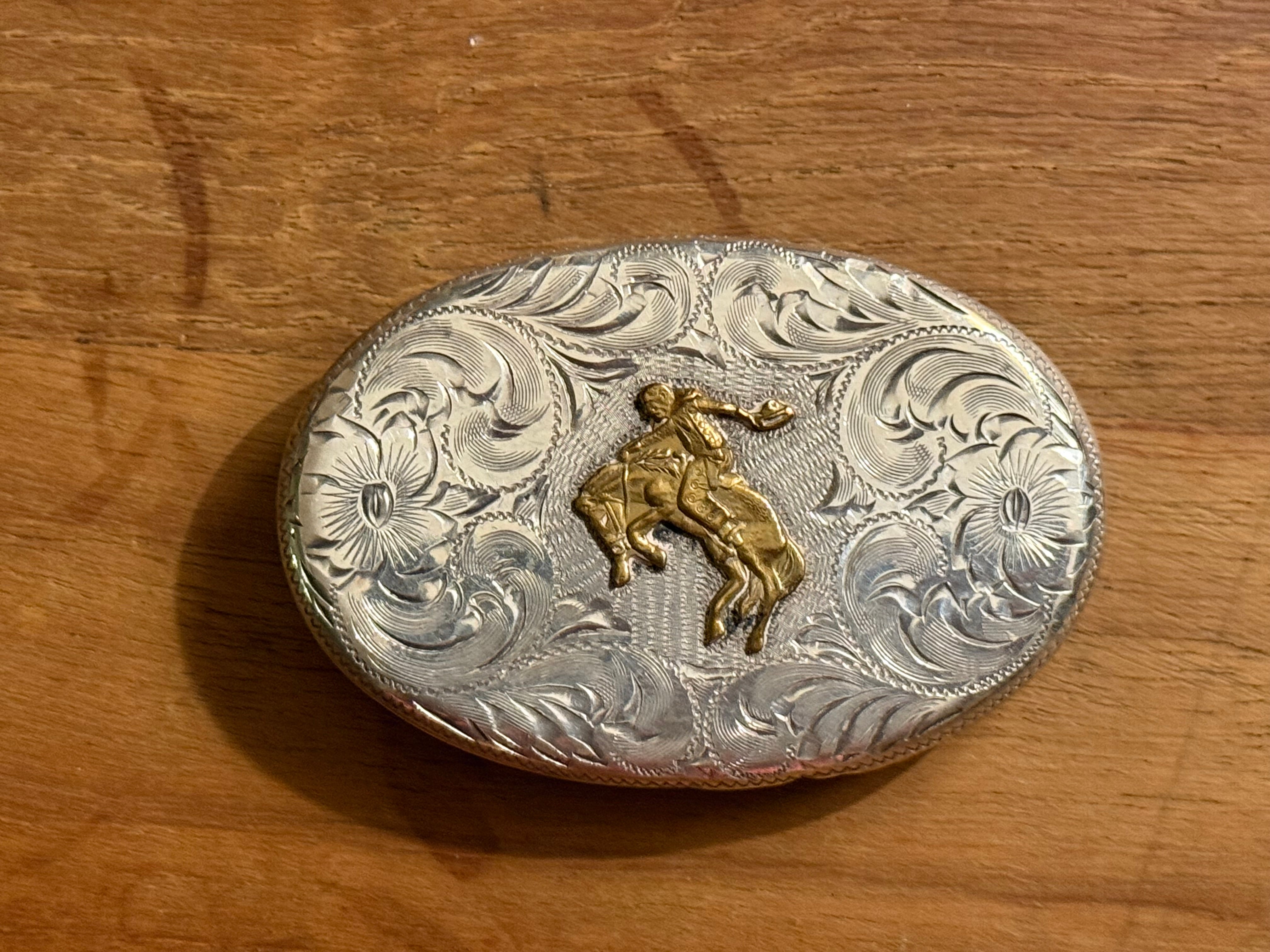 Vintage Sterling Silver Buckle