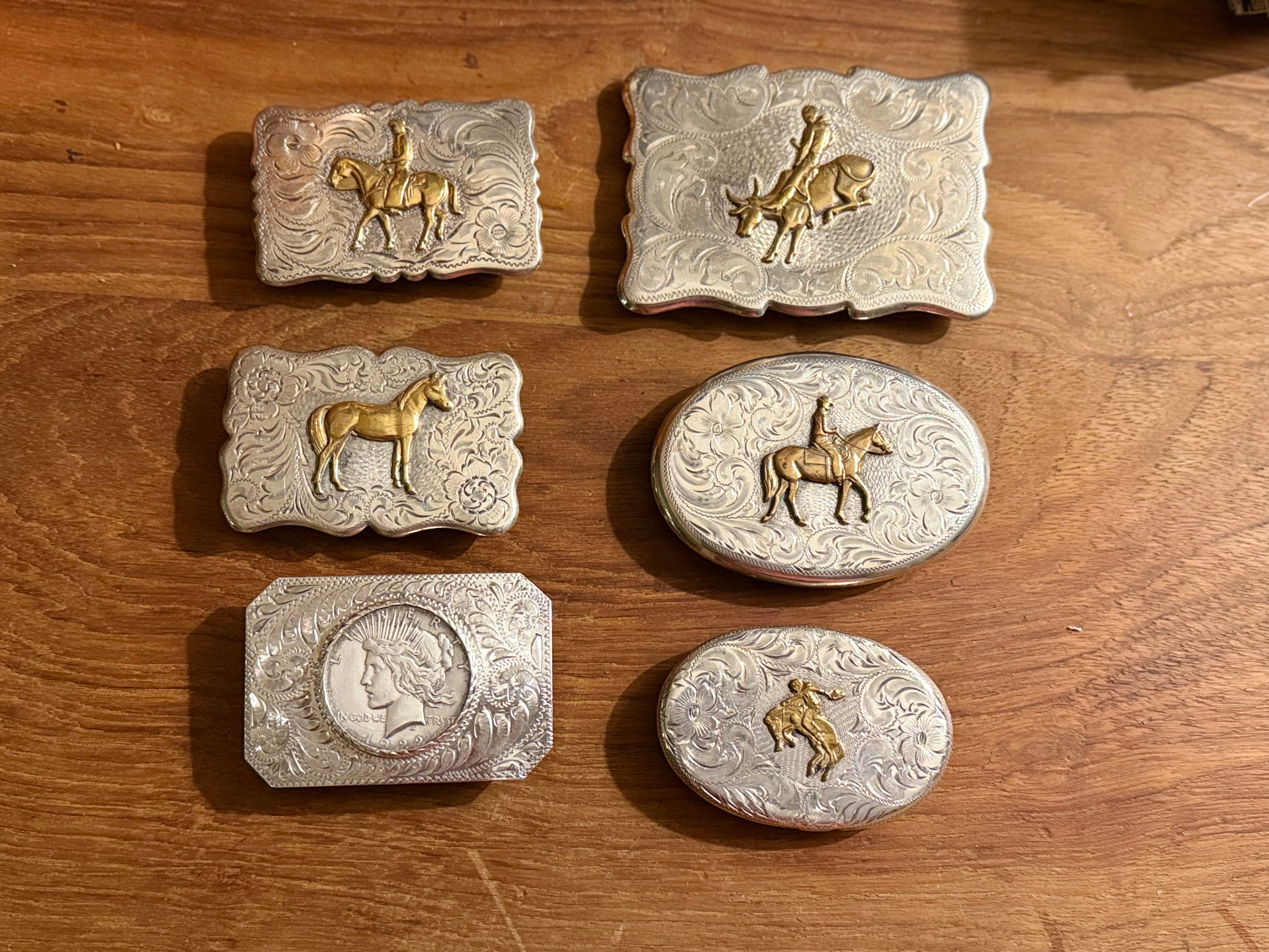 Vintage Sterling Silver Buckle