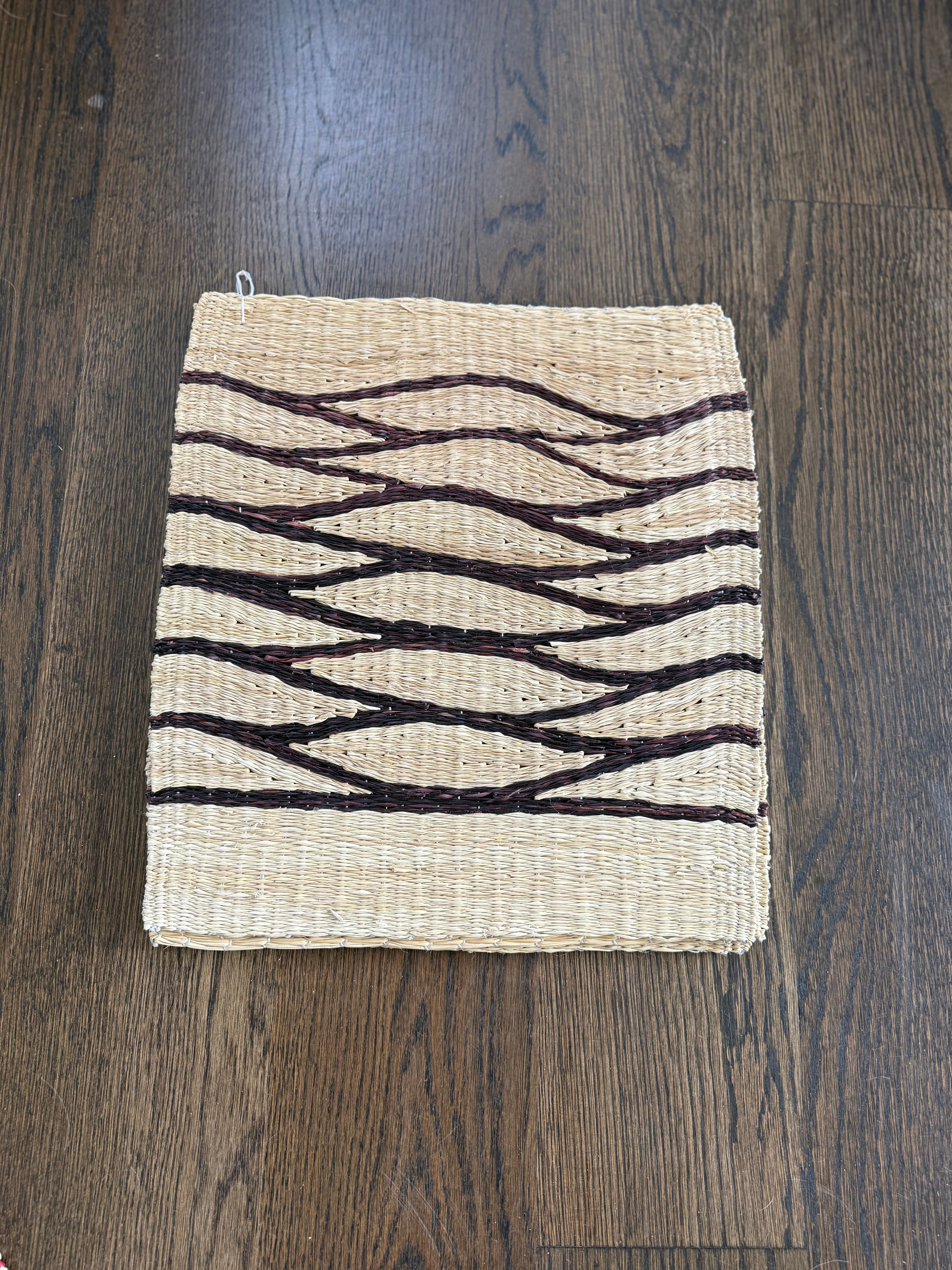Brown and Straw Zenu Placemats