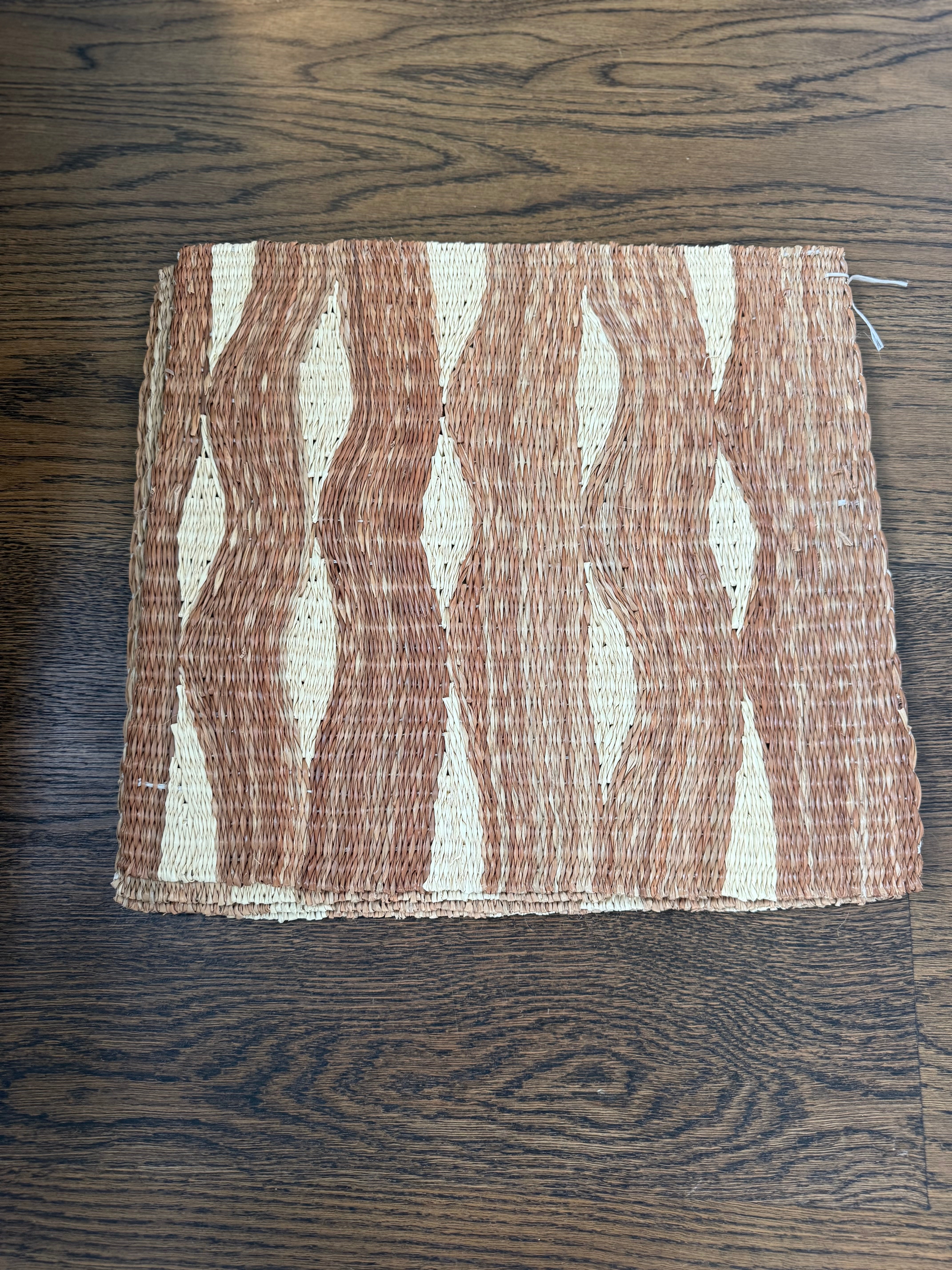 Brown and Straw Placemats