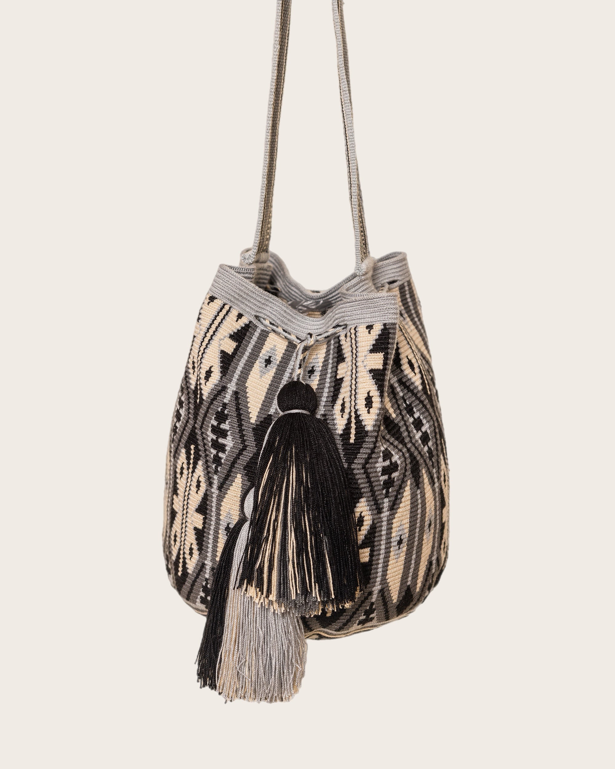 Navy Powder Blue Bone Crossbody