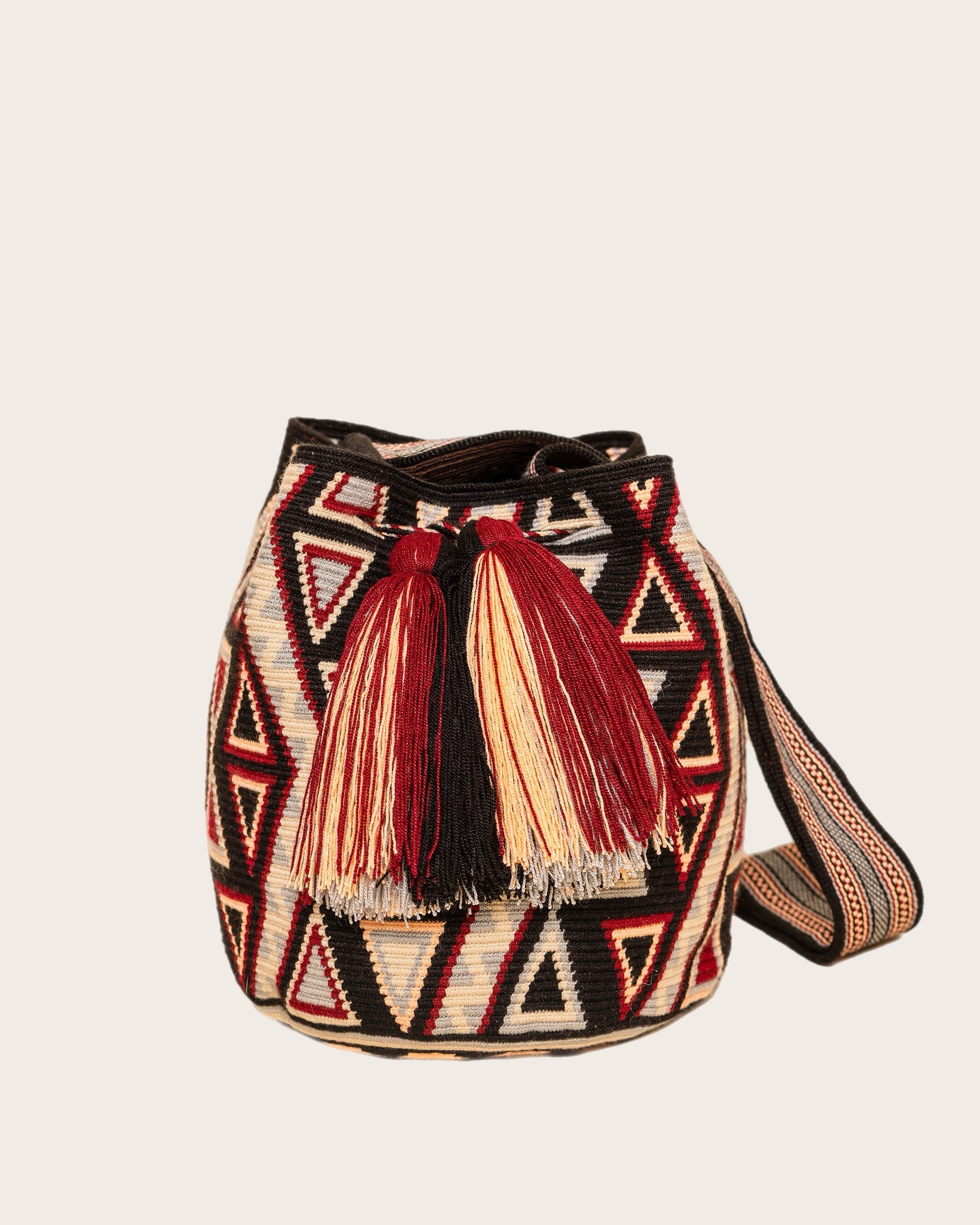 Black Pink Bone Crossbody