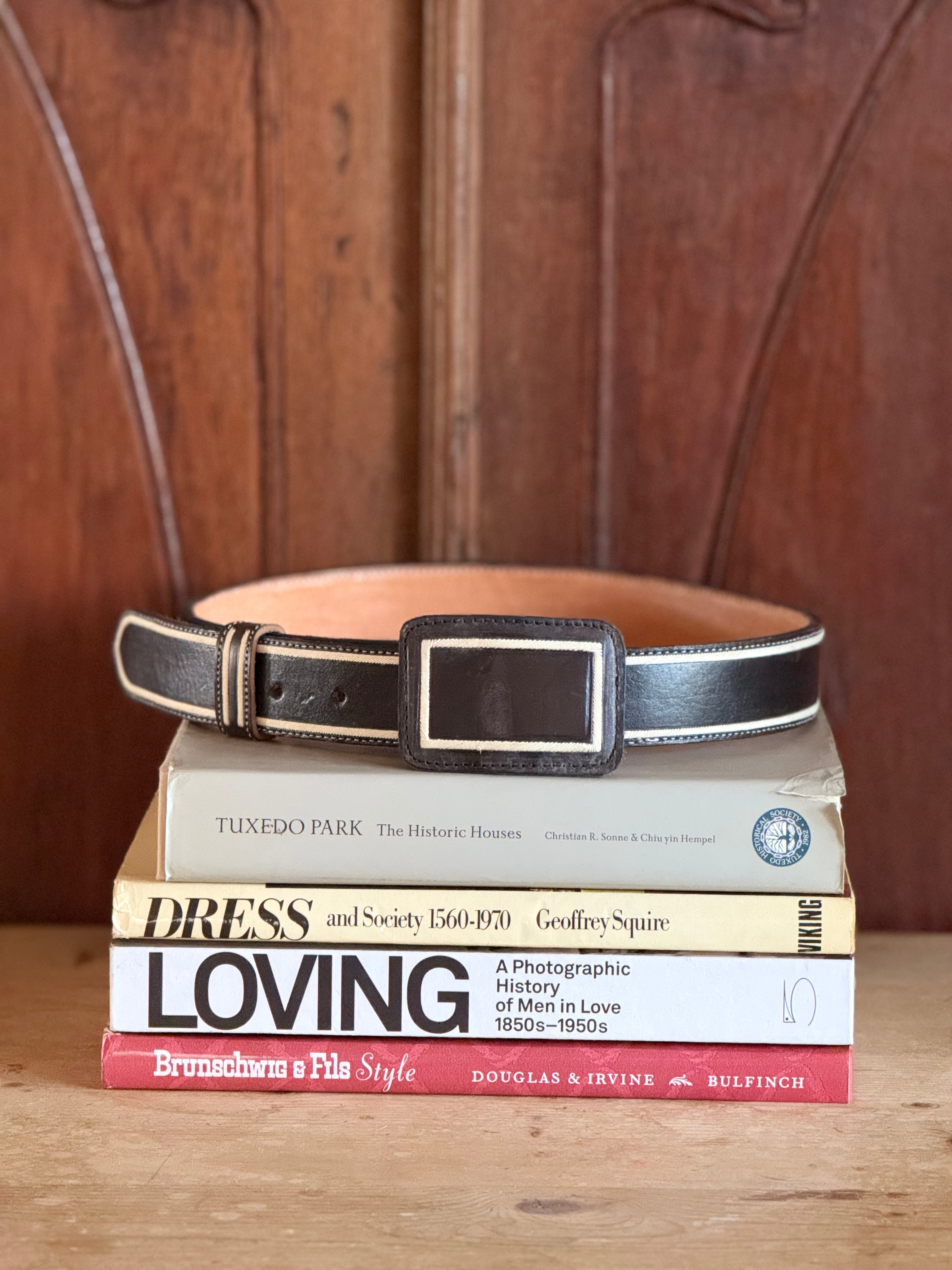 Mexican Rancher Belt, Simple 2 inches Wide