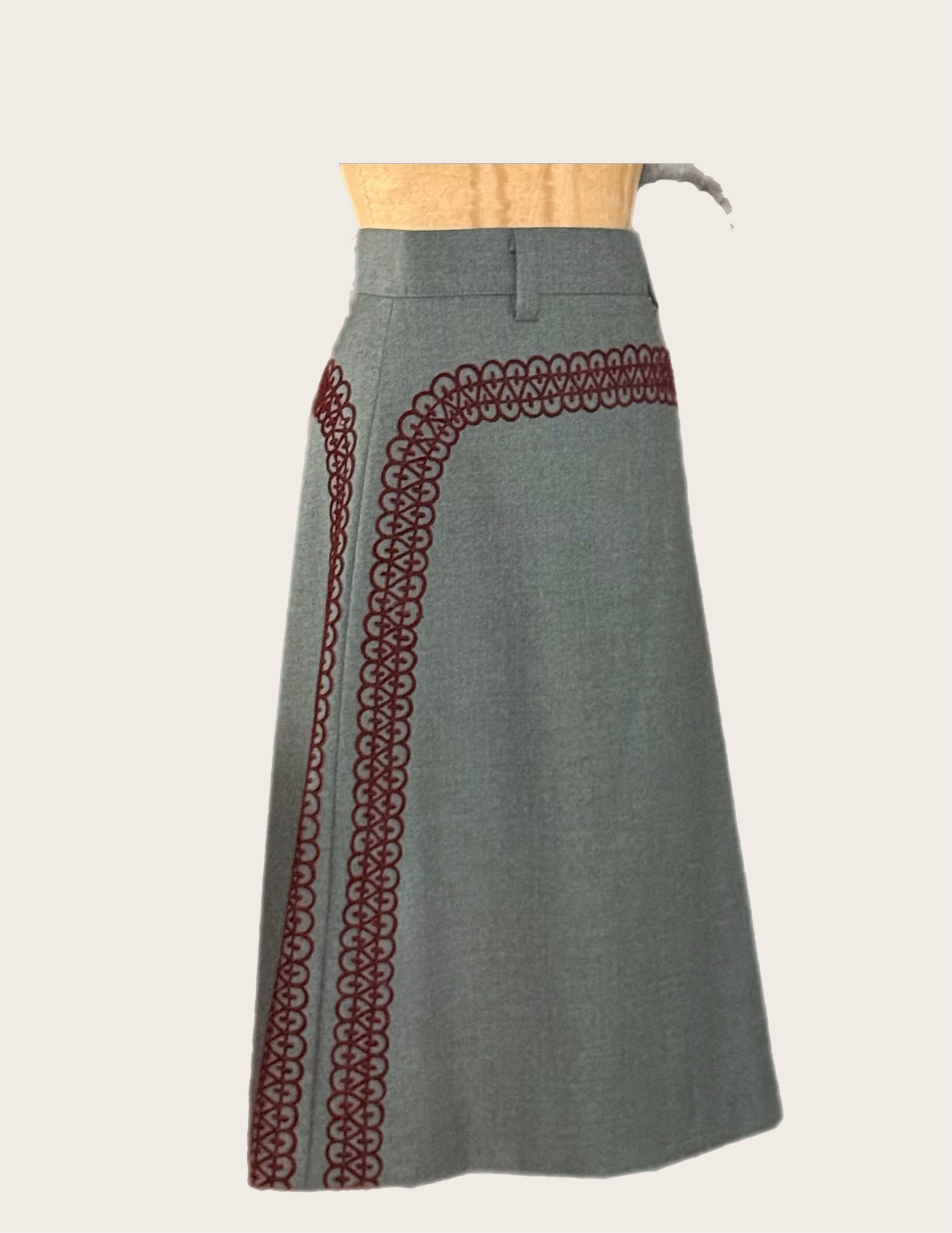 Charra Skirt, Knee Length