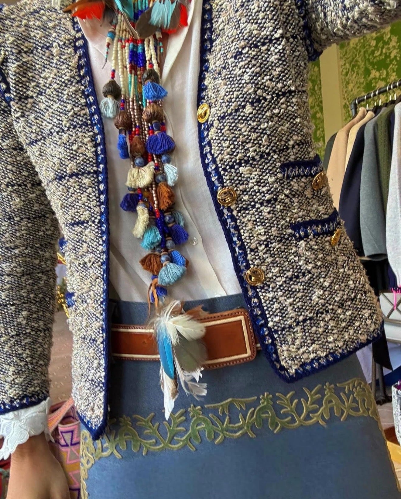 Charra Skirt, Knee Length