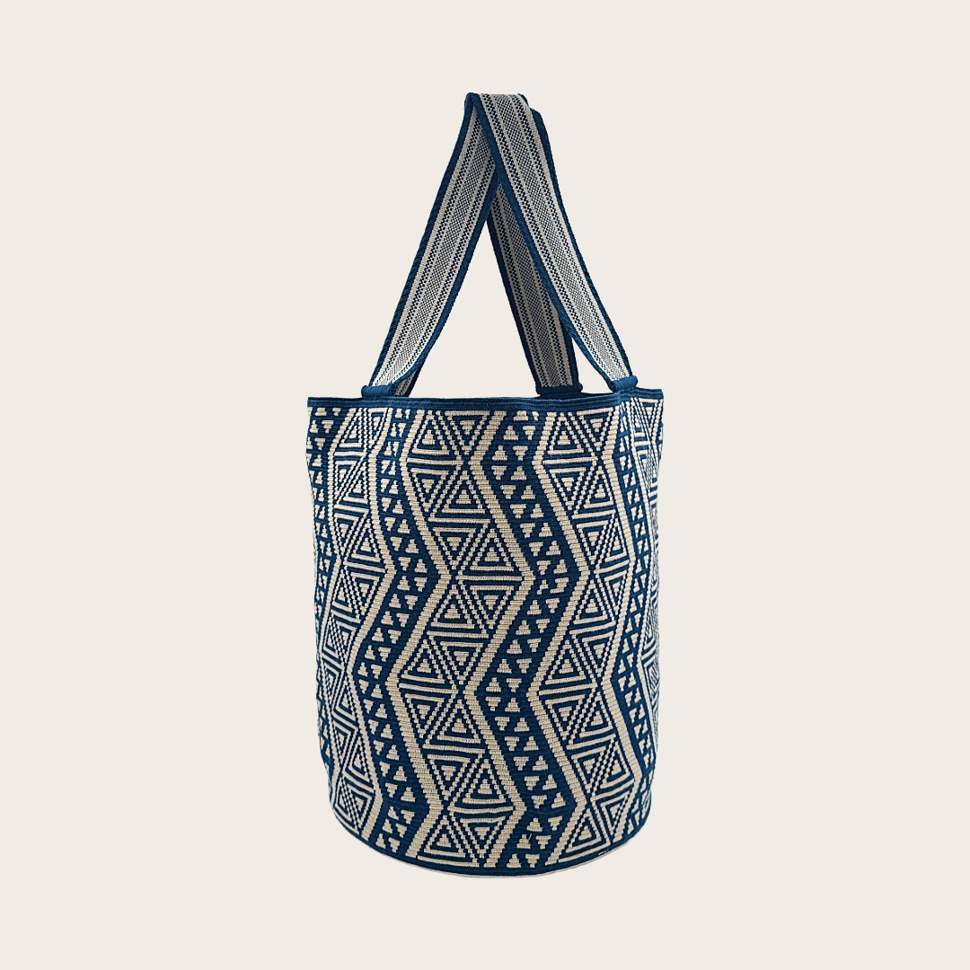 Periwinkle Bone Tote
