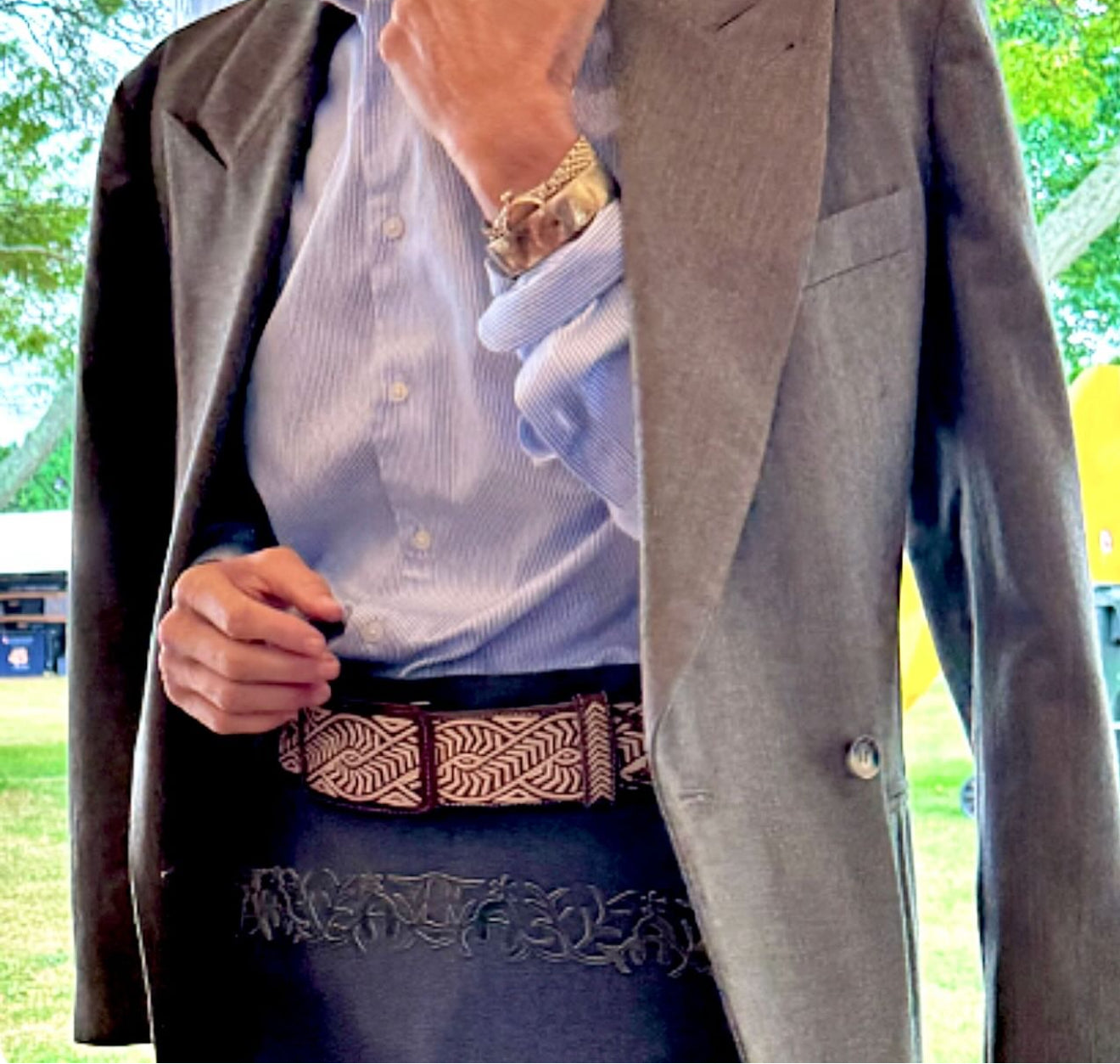 Mexican Rancher Belt SNAKE, 2"