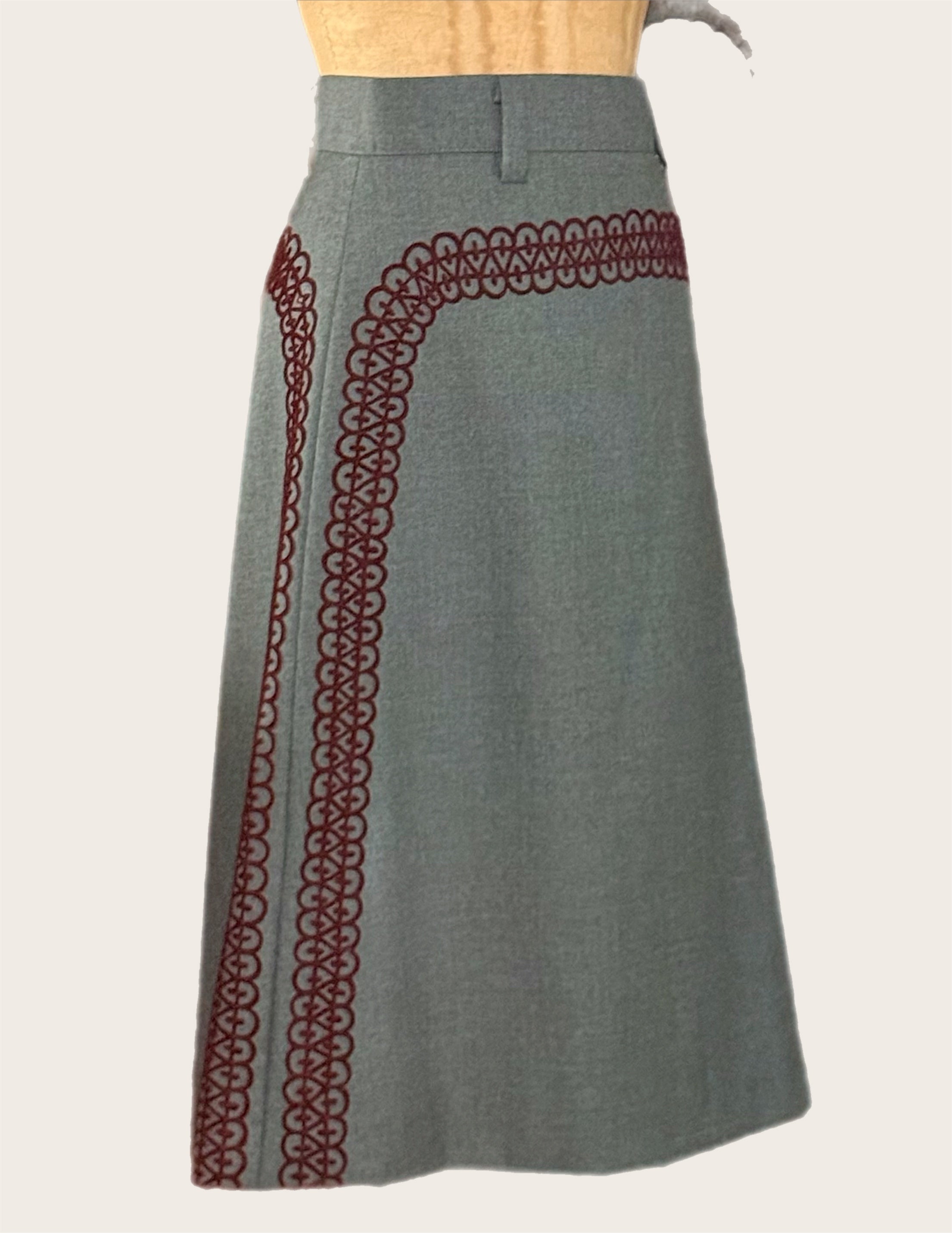 Charra Skirt, Knee Length