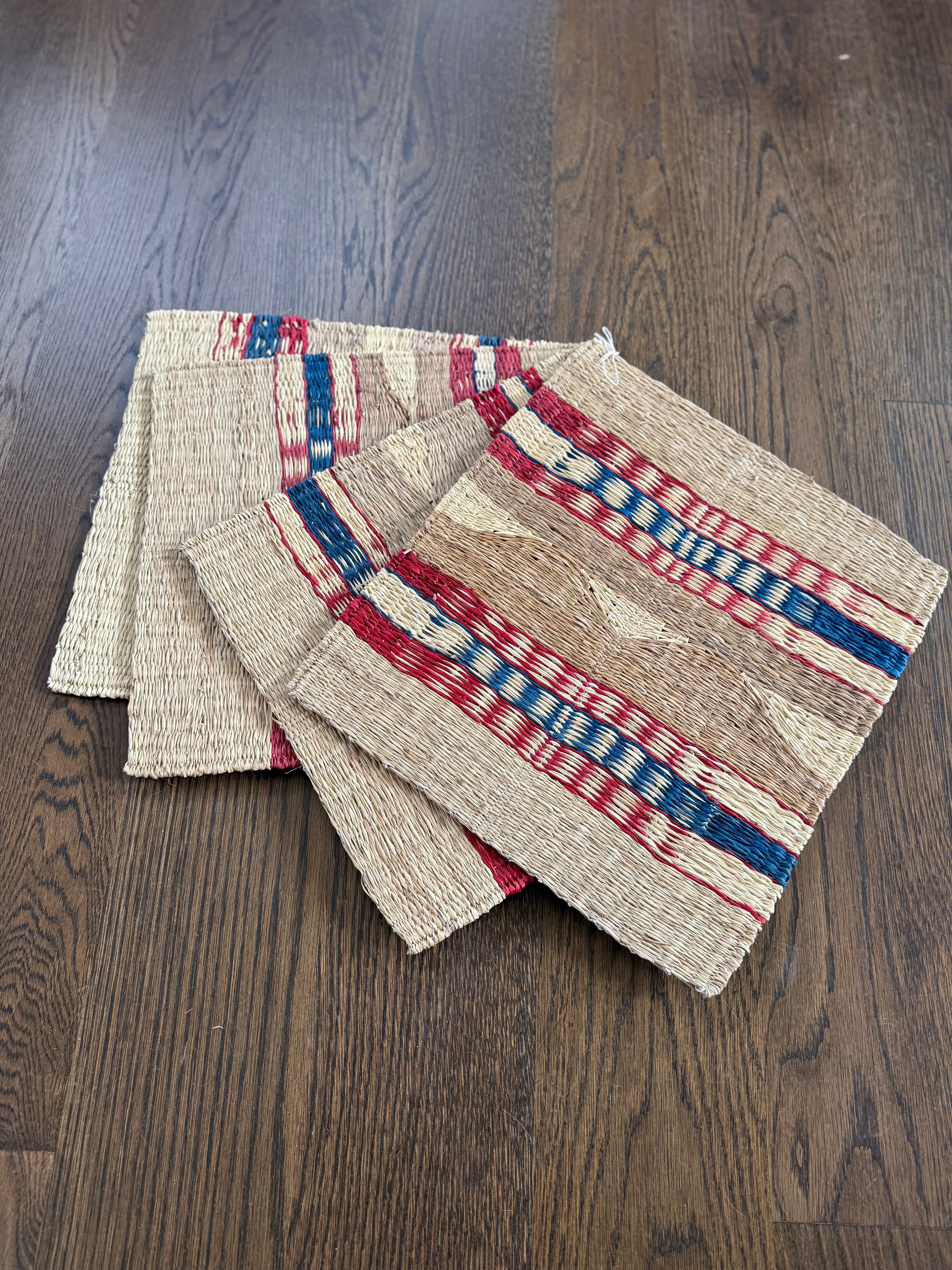 Red and Blue Placemats