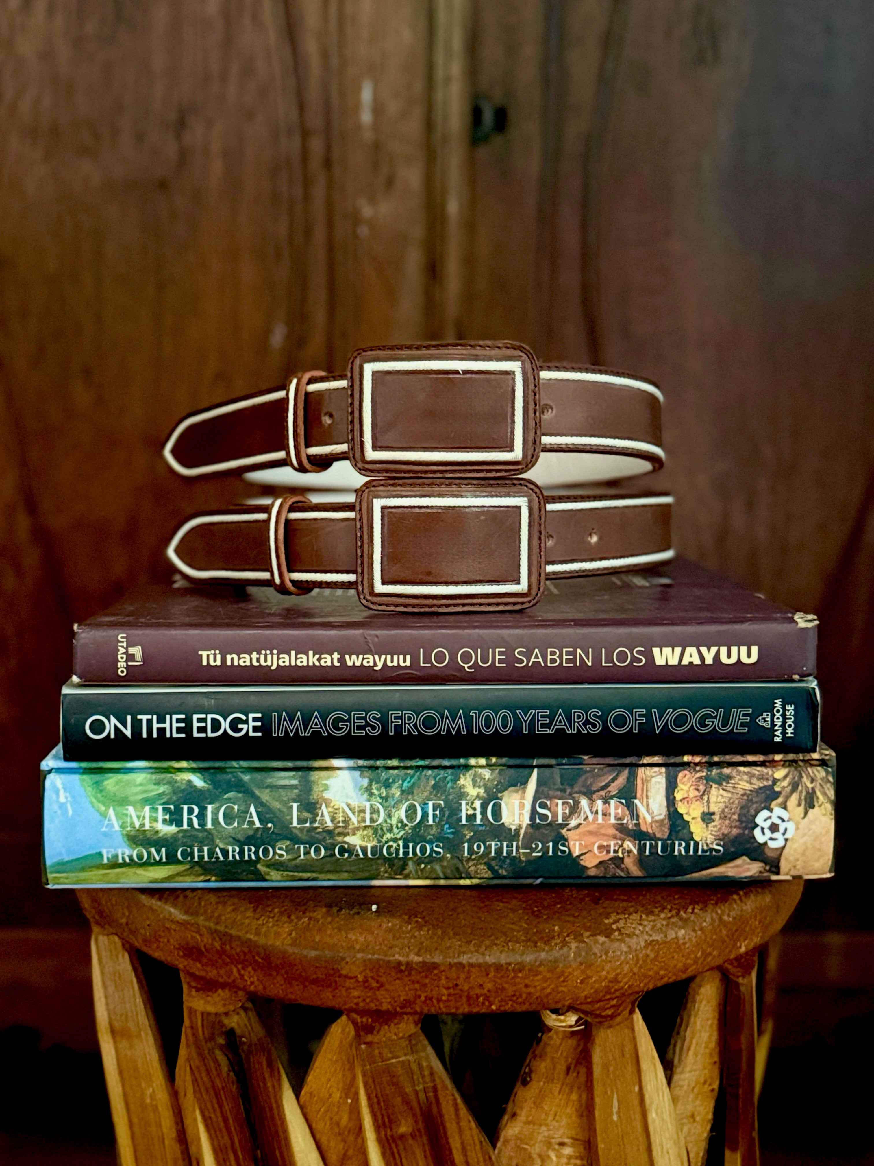 Mexican Rancher Belt, Simple 1 and half inch